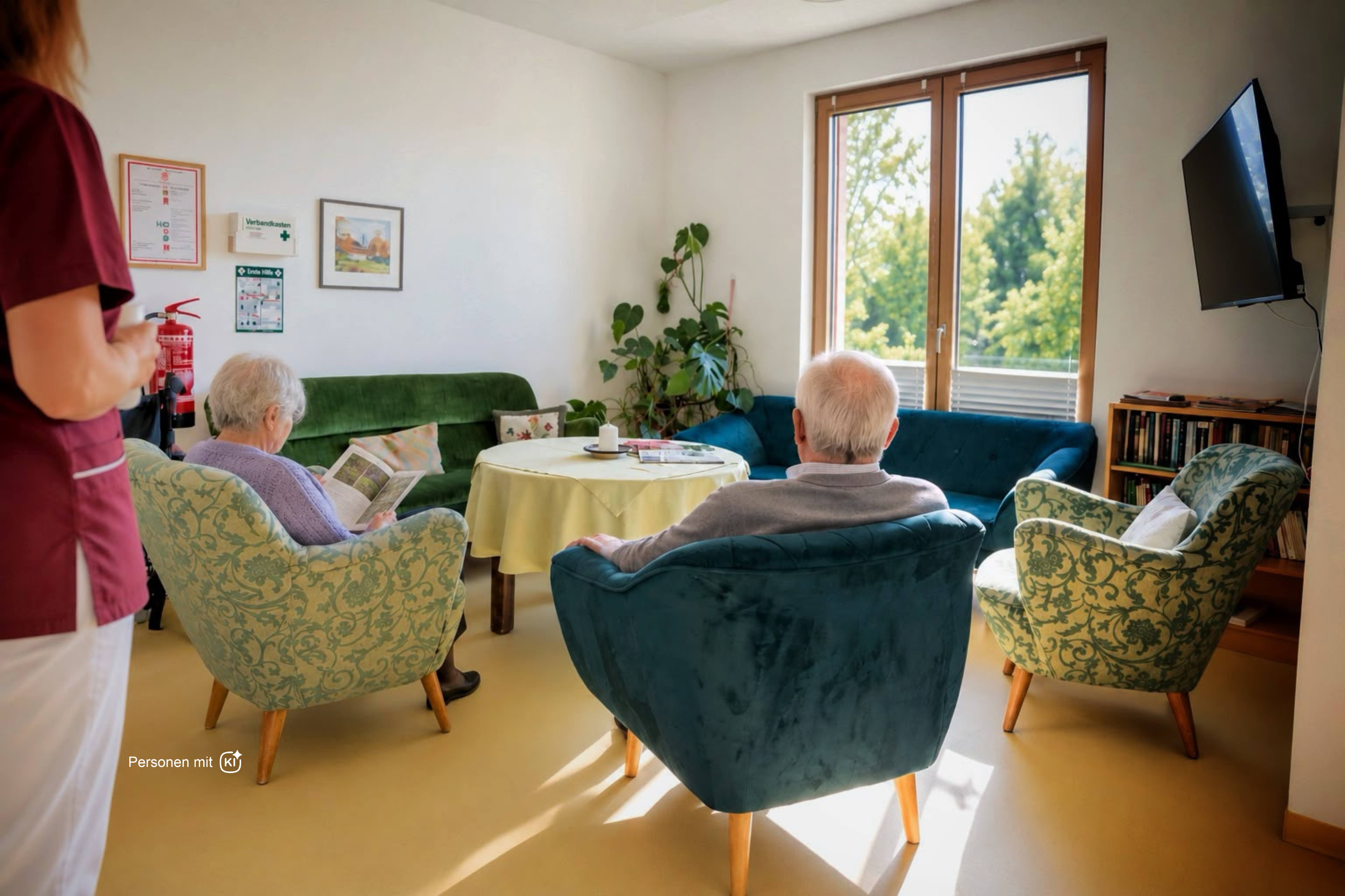 Gemeinschaftsraum Patienten bei JUL Pflege