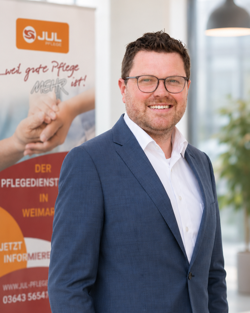 Anton Wächter, Geschäftsführer JUL Pflege GmbH